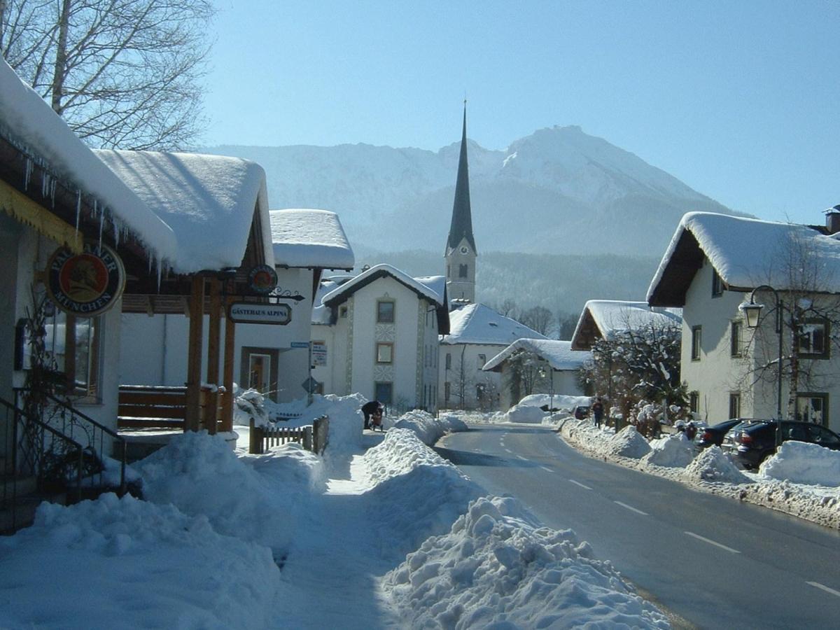 Gaestehaus Alpin - Inkl. Chiemgau-Karte Bergen  Dış mekan fotoğraf